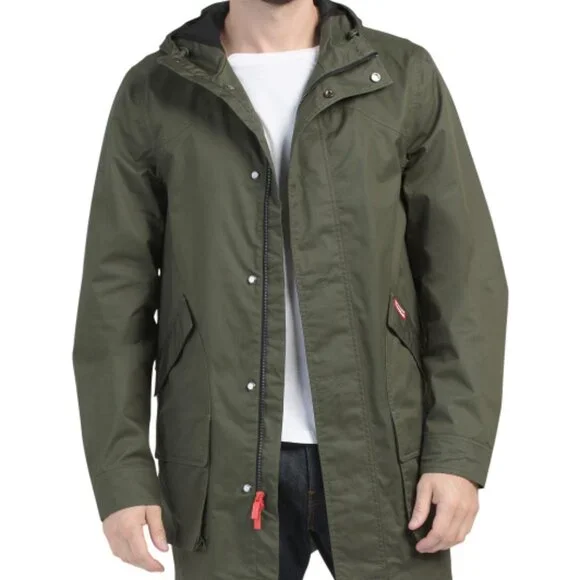 NEW HUNTER Waterproof Rain Jacket Hunter Green FOR MEN 1266mn - Picture 1 of 2
